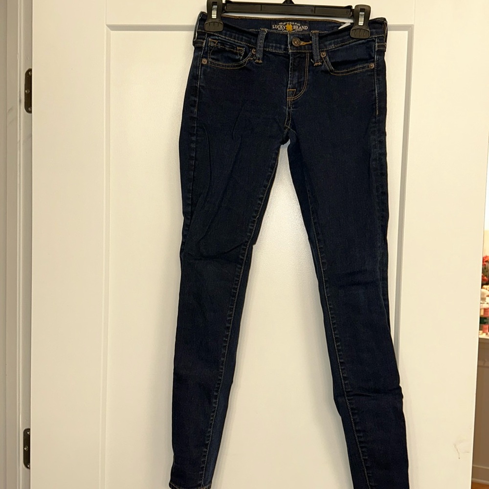 Lucky Brand Dark Wash Skinny Jeans